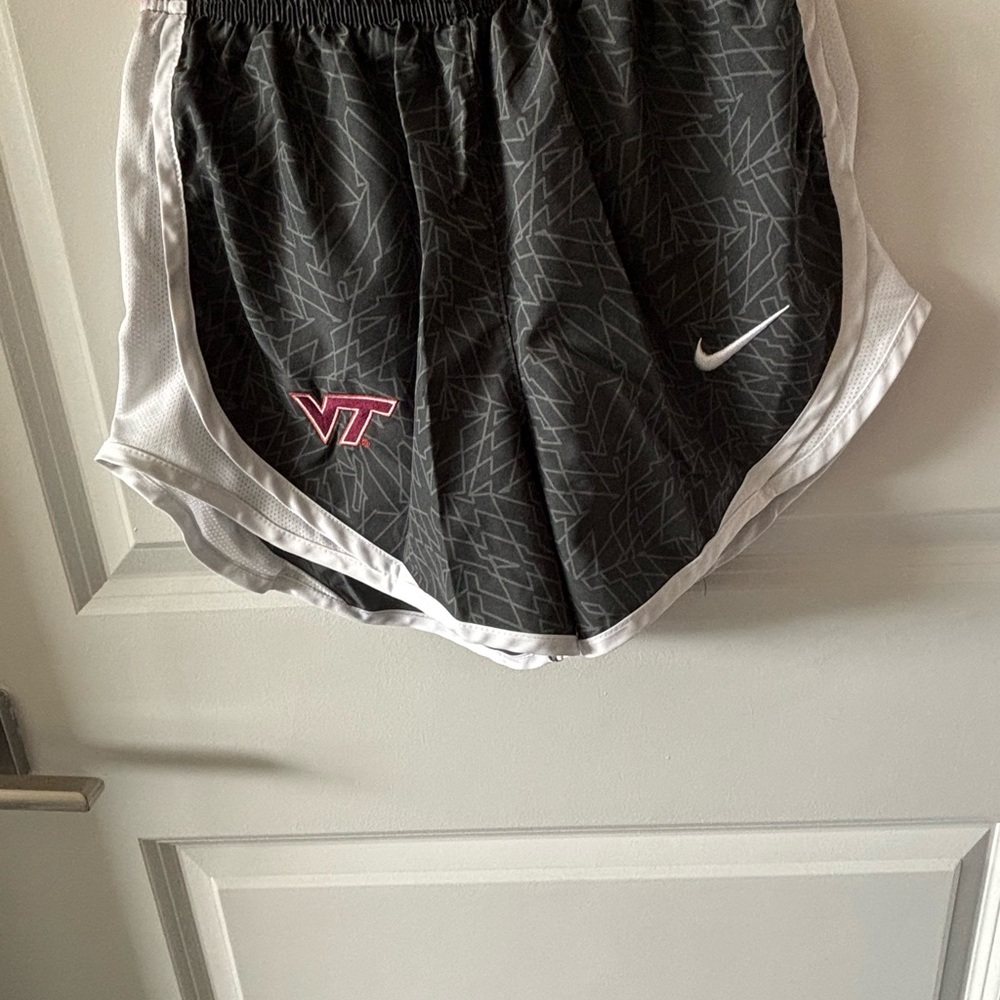 Nike Black and White Patterned Shorts